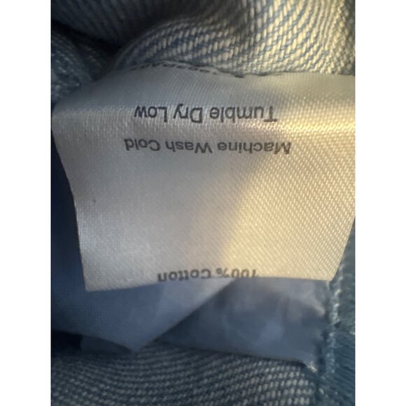 2/$30 NWT Choosy Size 4 Light Blue High-Waisted Tie-Belted Light Denim Pants - Picture 6 of 15